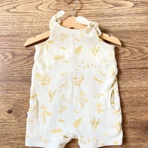 Pehr 100% organic cotton overalls